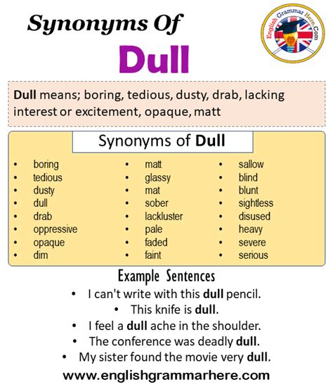 dull traduction|what does dulled mean.